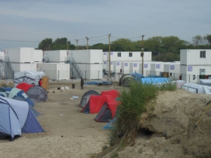 tents and containers