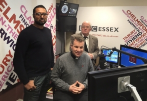 Ayman Syed from Chelmsford Mosque and Chris Thompson were interviewed on BBC Essex by Fr Dominic Howarth 