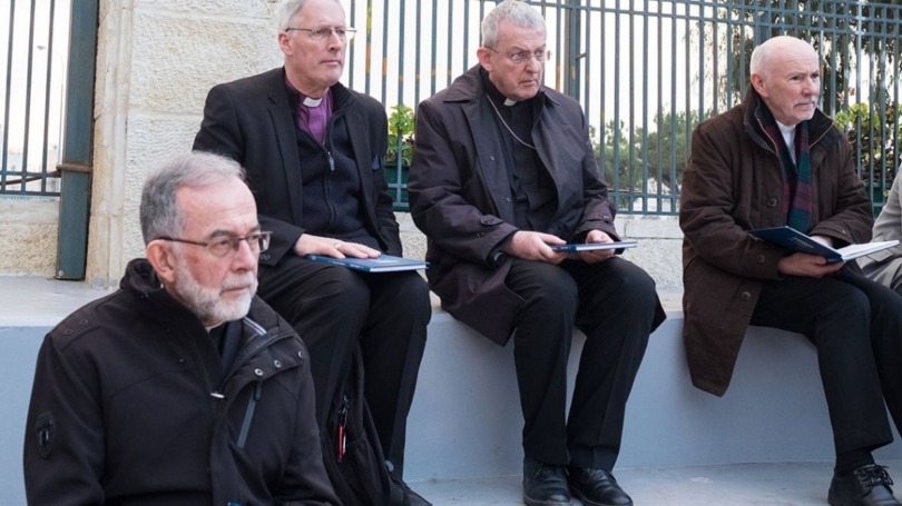 Bishop Lang and Bishop Chessun in the Holy Land