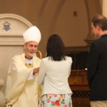 Bishop receives gifts