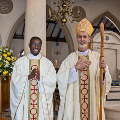 Bishop and Fr Paschal