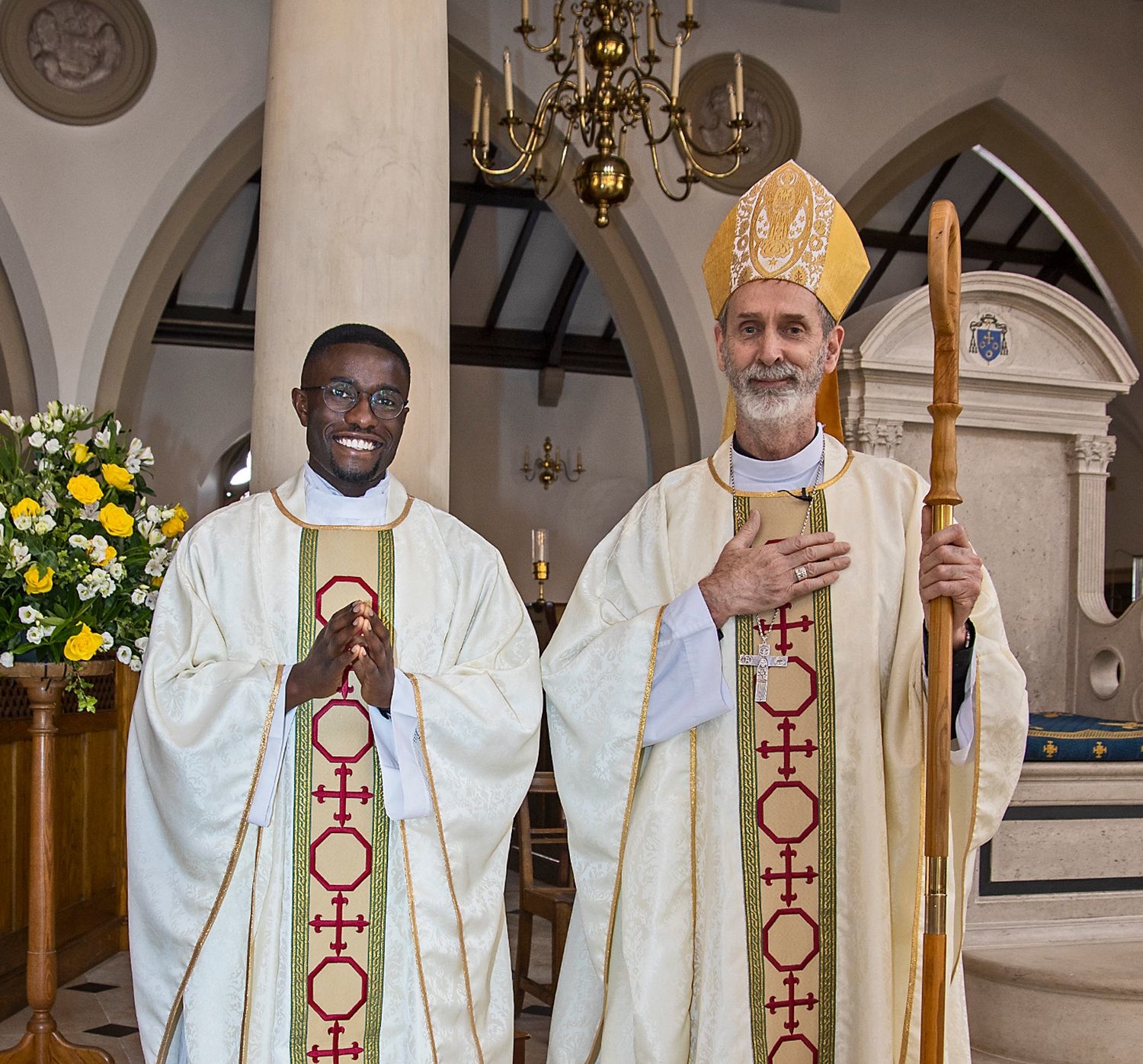 Bishop and Fr Paschal