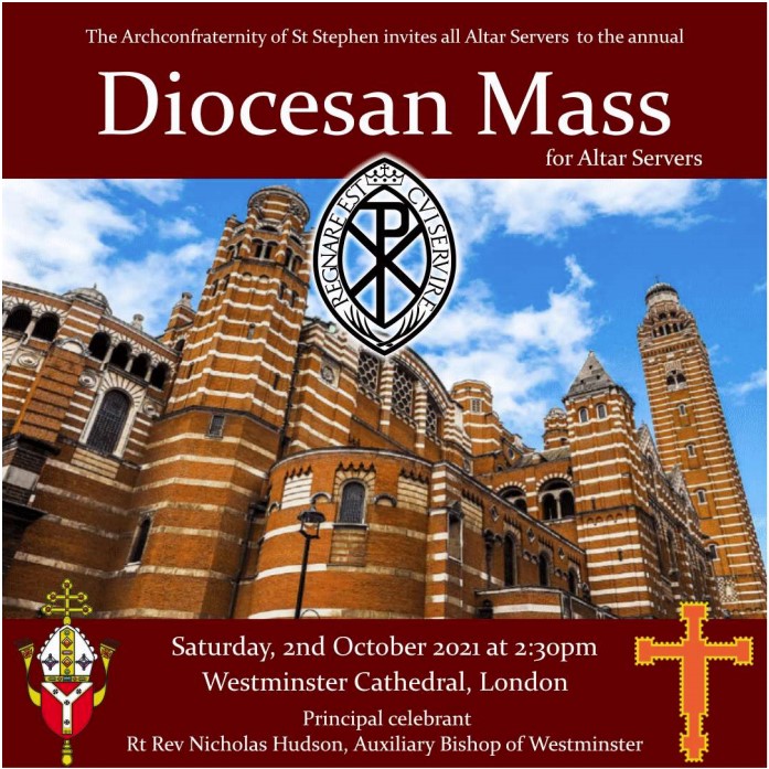 poster showing Westminster Cathedral