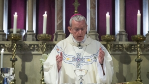 Bishop celebrates Mass