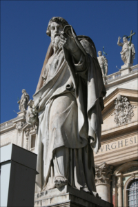 statue of St Paul