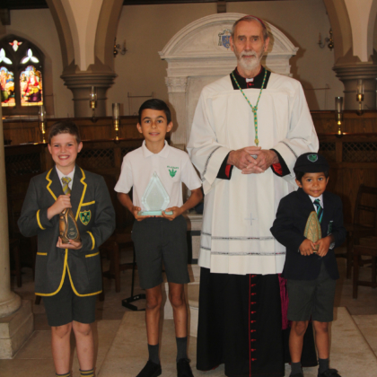 children with Bishop