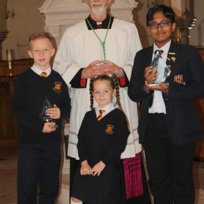 children with Bishop