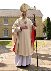 Man in vestments